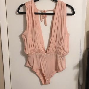 Tobi blush bodysuit
